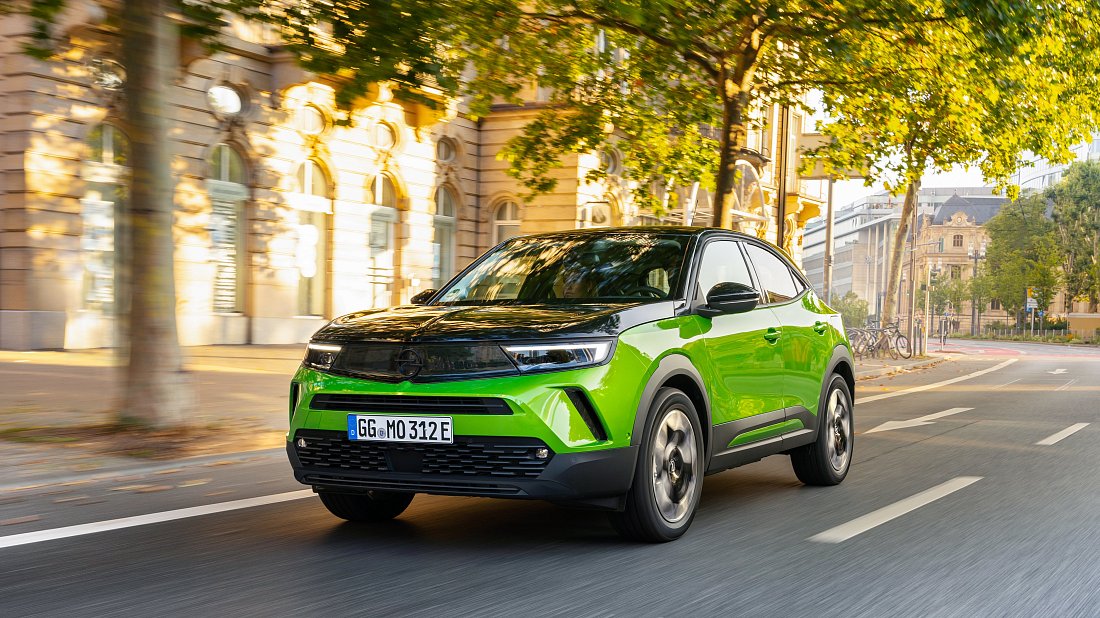 Opel Mokka Electric 54 KWh 2026 EV Range Map Global Green Cars Compare