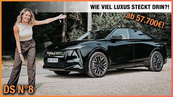 Video: DS N°8 im Test (2025) Luxus-Revolution ab 57.700€? Unser Elektro-SUV Fahrbericht! Review | DS 8