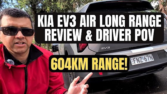 Video: Kia EV3 Air Long Range - Review & Uncut Driver POV Experience City, Motorway, Day & Night