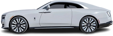 Side view photo of Rolls-Royce Spectre (2023-…) on transparent background