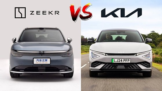 Video: 2025 Kia EV6 vs 2025 Zeekr 7X | Tech-Forward EV Showdown
