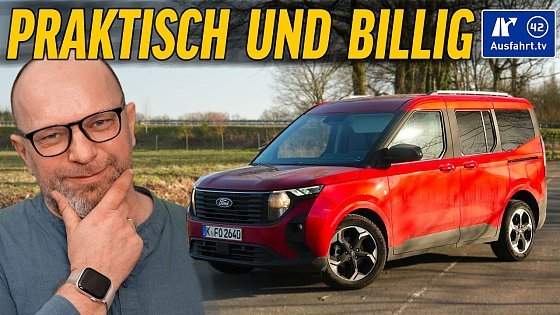 Video: 2025 Ford Tourneo Courier 1.0 EcoBoost Titanium 7G AT Kaufberatung, Test deutsch, Review Fahrbericht