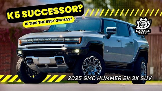 Video: 2025 GMC HUMMER EV 3X SUV // Is THIS the Successor to the K5 Blazer