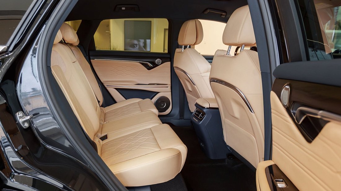 Voyah Free Electric Long Range (2022-...) rear seats, back seats, passenger seats, legroom, headroom, interior