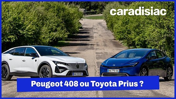 Video: Toyota Prius et Peugeot 408, les deux berlines les plus décalées du marché s’affrontent