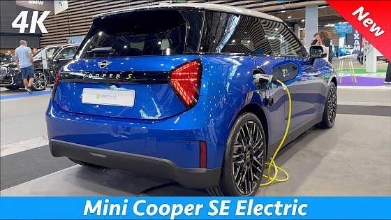 Video: Mini Cooper SE Electric 2024 - FULL Review in 4K (Exterior - Interior)