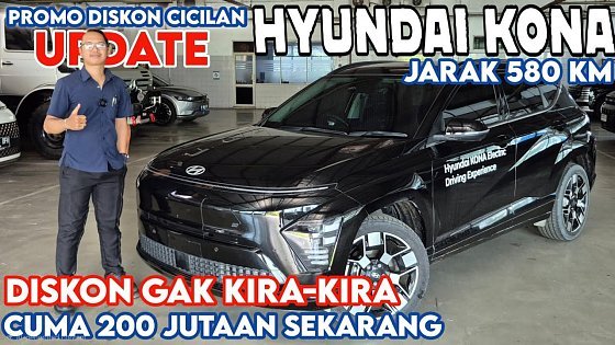 Video: HYUNDAI DISKON BESAR ‼️ HYUNDAI KONA EV 2026 MOBIL LISTRIK 200 JUTAAN