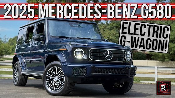Video: The 2025 Mercedes-Benz G580 Is A Speedy Electric G-Wagen With Some Crazy Party Tricks