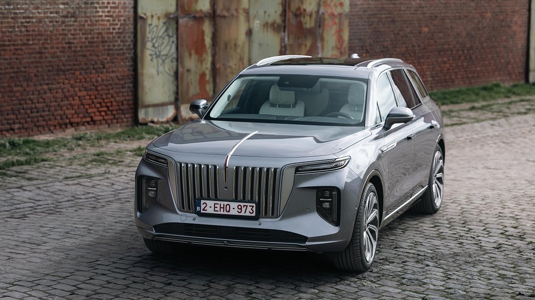 Hongqi E-HS9 99 kWh (2022-...) front fascia, grille, headlights, bumper, exterior