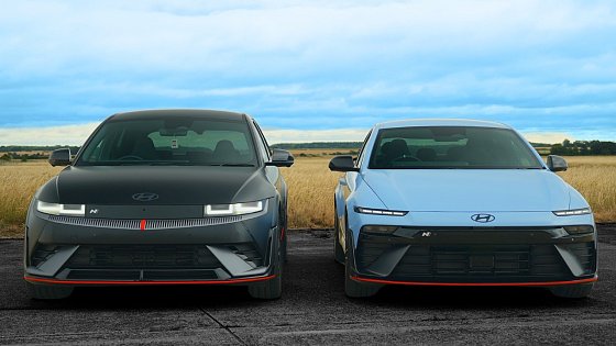 Video: The Ioniq 6 N Finally Takes on the 5 N