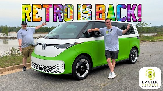 Video: RETRO is BACK! 2025 Volkswagen ID. Buzz First Drive and Review