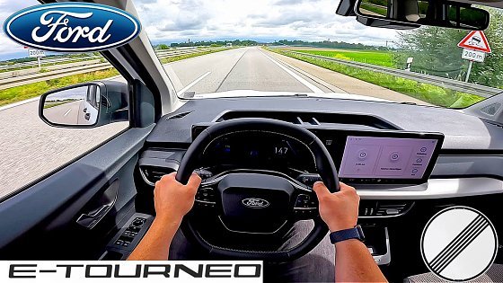 Video: 2025 Ford E-Tourneo Courier Trend | 136PS | Test & TopSpeed POV Drive