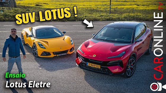 Video: LOTUS tem um SUV ELÉCTRICO! É o ELETRE e tem MAIS de 600 cv [Review Portugal]