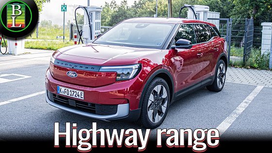 Video: Ford Explorer Extended Range AWD (79kWh) - 130 km/h (81mph) range test