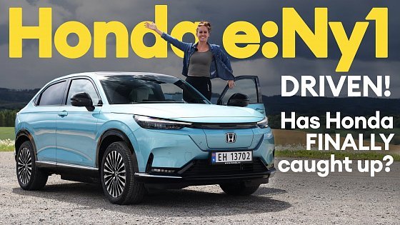 Video: First Drive: Honda e:Ny1 electric SUV. Has Honda finally caught up? | Electrifying