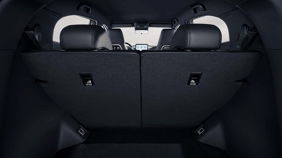 BYD Dolphin Surf Comfort (2025-…) trunk, boot, seats up, seats upright, cargo space, cargo volume, cargo capacity, storage