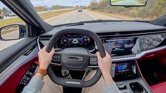 Video: 2025 Jeep Wagoneer S Launch Edition - POV Test Drive (Binaural Audio)
