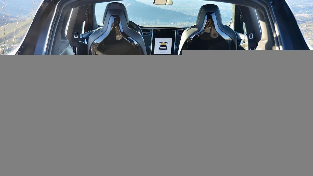 Tesla Model X Standard Range (2019-2020) trunk, boot, expanded, folded seats, maximum volume, max cargo, max capacity, max storage
