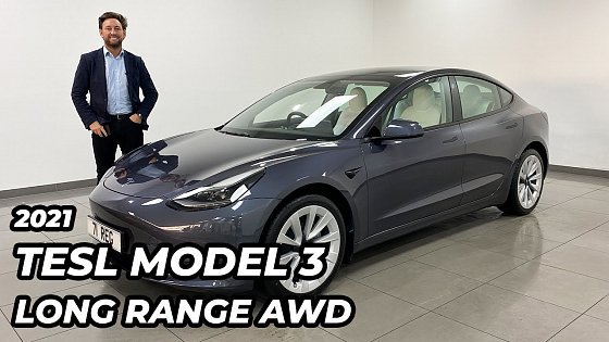 Video: 2021 Tesla Model 3 Long Range AWD