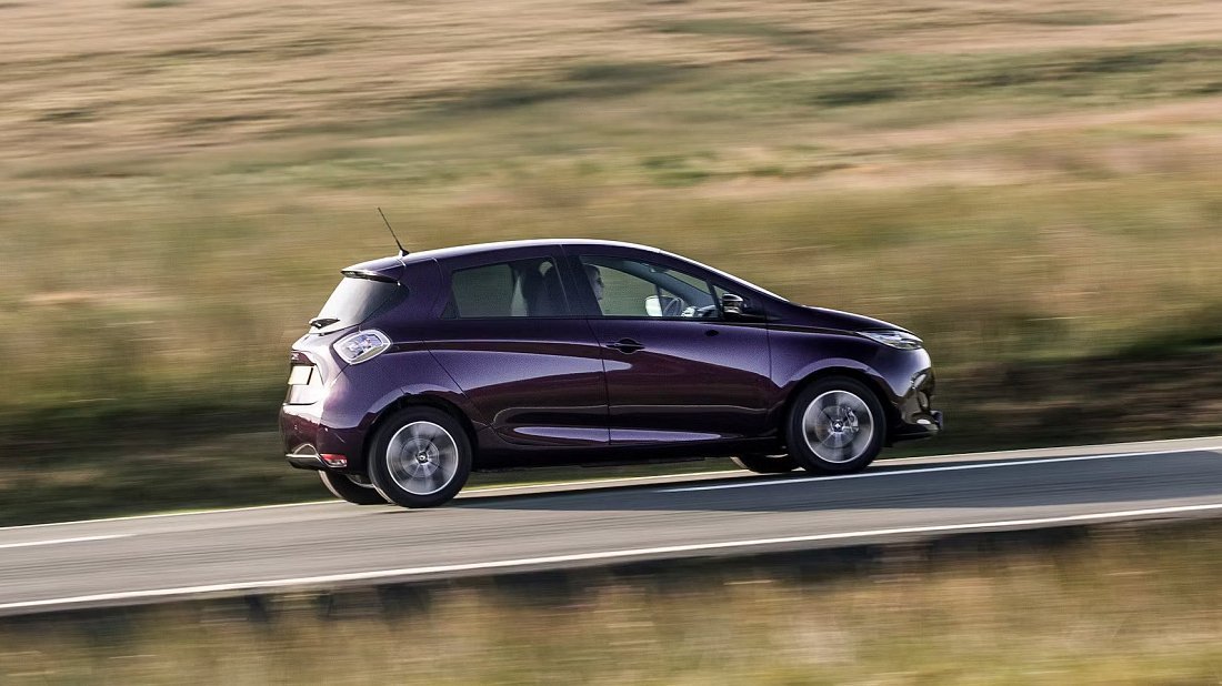Renault Zoe Z.E. 40 R75/R90 Entry (2016-2018) side profile, silhouette, doors, wheels, exterior