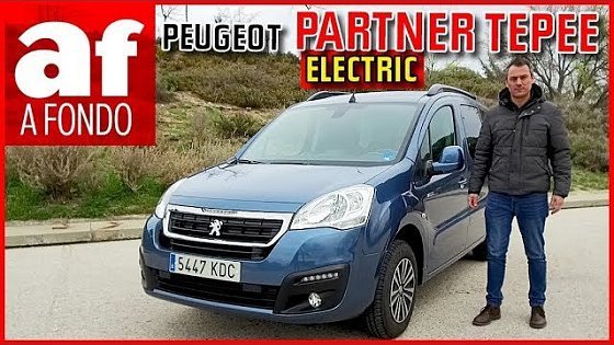 Video: Peugeot Partner Tepee Electric | Review y prueba de conducción
