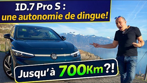 Video: Essai de la Volkswagen ID7 Pro S : une autonomie de dingue ! (+ test avec coffre de toit)