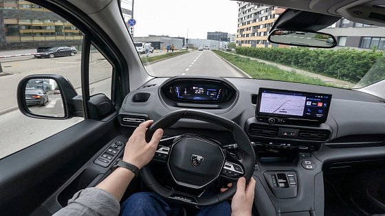 Video: 2025 PEUGEOT RIFTER | POV TEST DRIVE