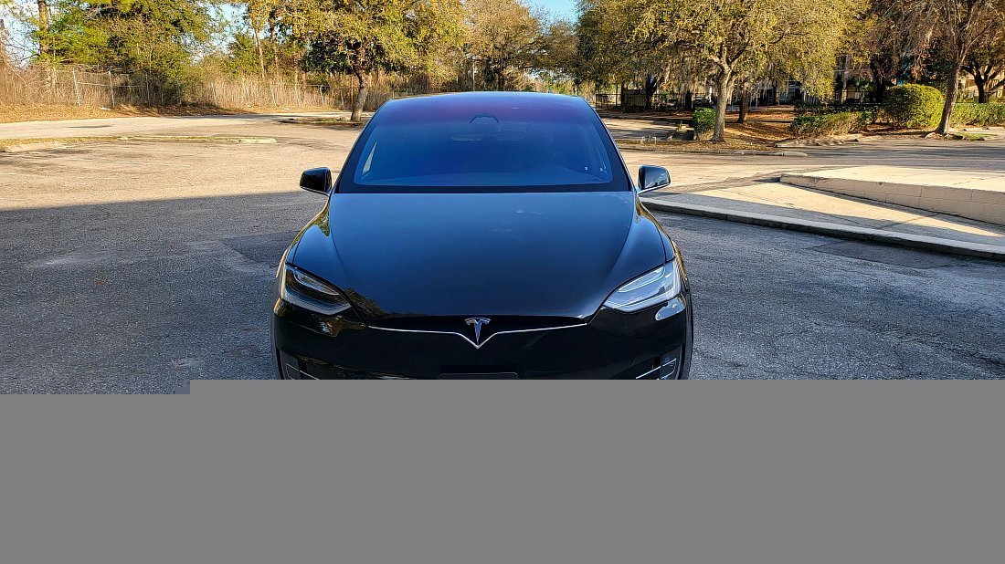 Tesla Model X Standard Range (2019-2020) front fascia, grille, headlights, bumper, exterior