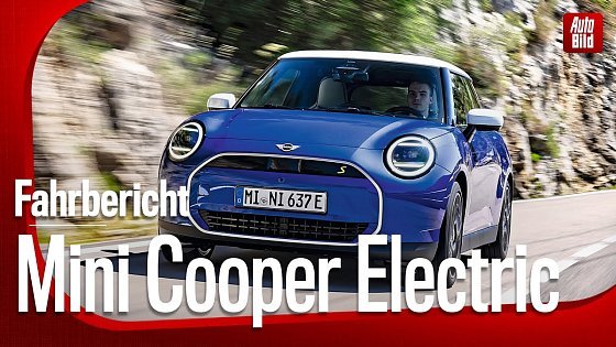 Video: Mini Cooper Electric | Neuer Stil, mehr Reichweite | Erste Fahrt mit Rolf Klein
