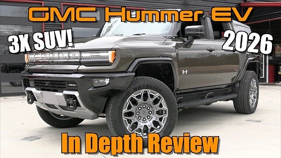 Video: 2026 GMC Hummer EV SUV 3X: Start Up, Test Drive & In Depth Review