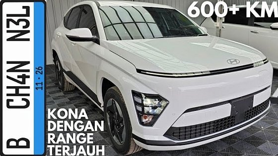Video: In Depth Tour Hyundai Kona Electric Prime Long Range [SX2] - Indonesia