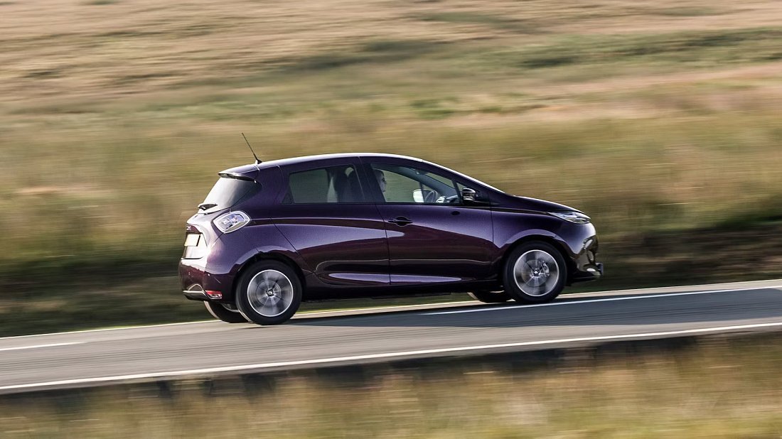 Renault Zoe Z.E. 40 Q90 (2016-2019) side profile, silhouette, doors, wheels, exterior