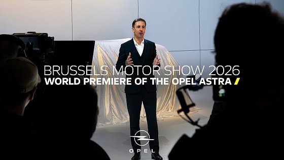 Video: New Opel Astra Celebrates World Premiere at Brussels Motor Show 2026