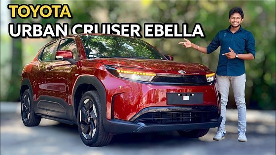 Video: Toyota Urban Cruiser Ebella E3 - Better Than CRETA & CURVV EV | MotoRush Tamil