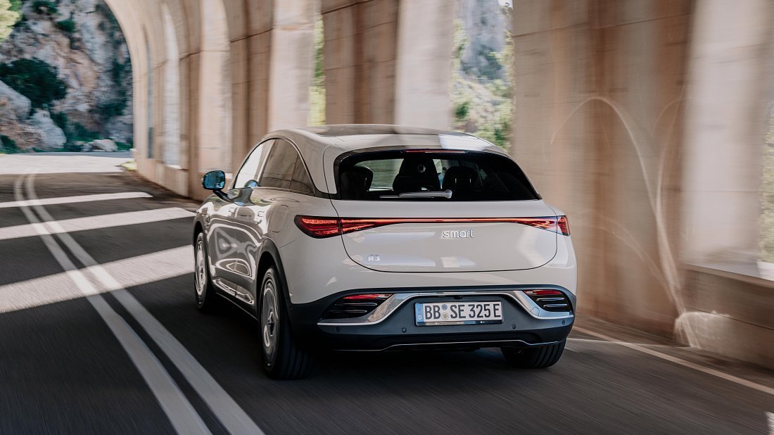 Smart #3 Pro+ (2024-…) rear view, taillights, trunk, spoiler, badge, bumper, exterior