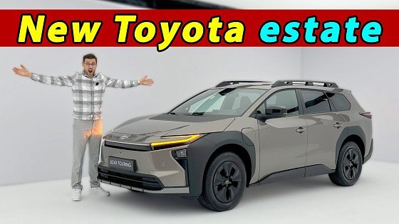 Video: Toyota launches a large estate in Outback style! ? Toyota bZ4X Touring (bZ Woodland) PREMIERE