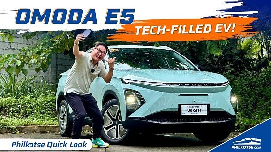 Video: The Omoda E5 is a tech-filled EV | Philkotse Quick Look