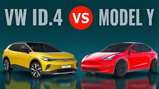 Video: VW ID.4 vs. Tesla MODEL Y ( in 5 min! )