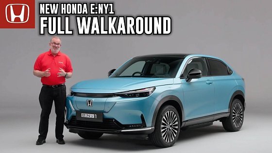 Video: Honda e:Ny1 Electric SUV Official Full Walkaround - Tech, Features & Design