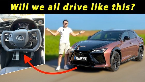 Video: Does the first-ever Lexus RZ F-Sport show the future of steering? 550e Steer-by-wire REVIEW