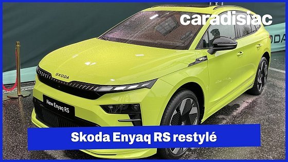 Video: Que faut-il penser du nouveau Skoda Enyaq RS restylé ?