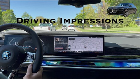 Video: 2025 BMW i7 eDrive50: Driving Impressions | Car Conversations