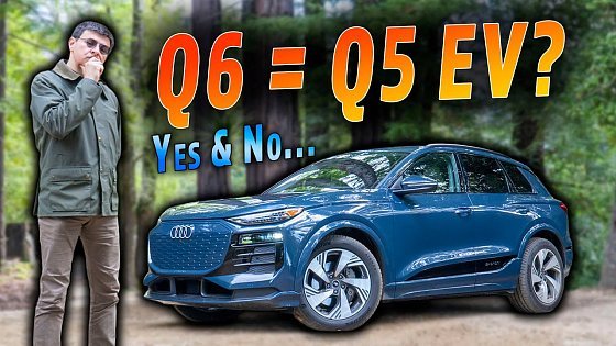 Video: 2025 Audi Q6 e-tron Review | The Q5-Sized EV With The Heart Of A Porsche