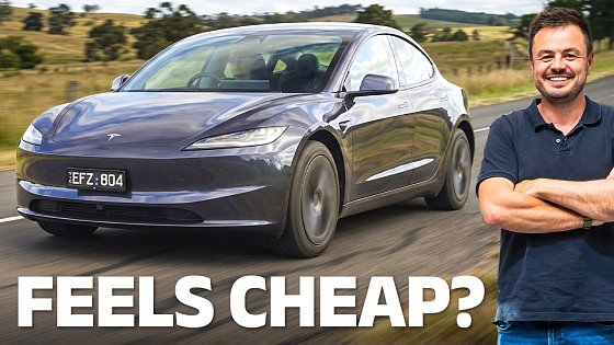 Video: The CHEAPEST Tesla Model 3 on sale…have they cut too many features?