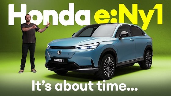 Video: FIRST LOOK: Honda e:Ny1 - has Honda left it TOO LATE? | Electrifying