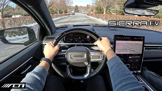 Video: 2025 GMC Sierra EV Denali Max Range POV Drive /// Condo On Wheels