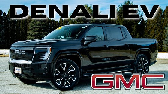 Video: 2025 GMC Sierra EV Denali Max Range // Better than Tesla CYBERTRUCK!?