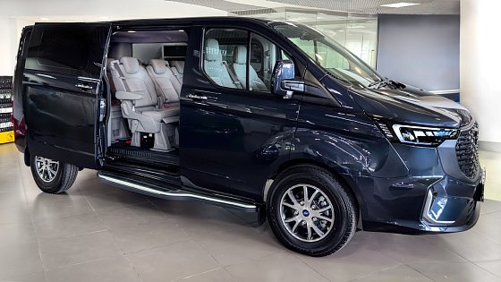 Video: 2025 Ford Transit Custom LWB - Exterior and Interior Details