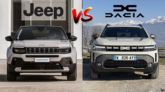 Video: 2025 Jeep Avenger vs 2025 Dacia Duster | Compact SUV Battle: EV vs Rugged Value