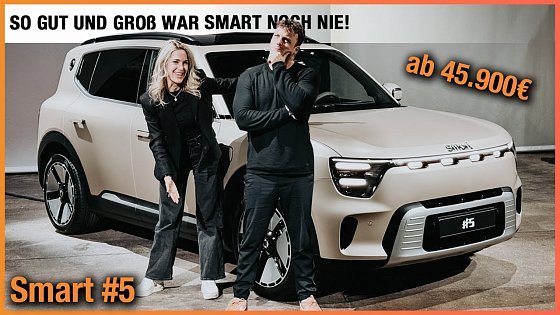 Video: Smart #5 im Test (2025) Dieses SUV ab 45.900€ kann fast alles! Review | Preis | Innenraum | 800 Volt
